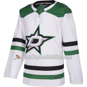 Dallas Stars Blank Adidas Wit Authentic Shirt - Mannen